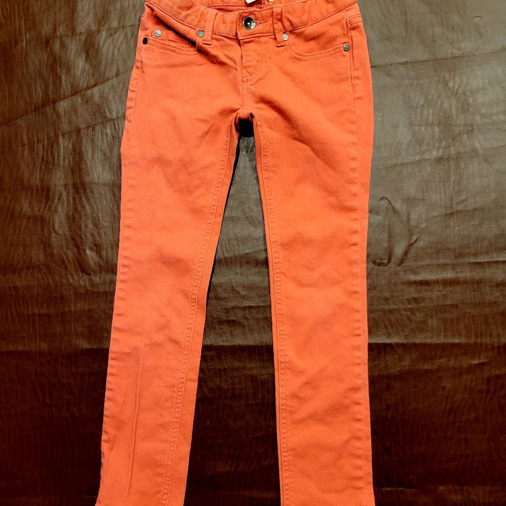 Roxy Girl Coral Jeans Size 7